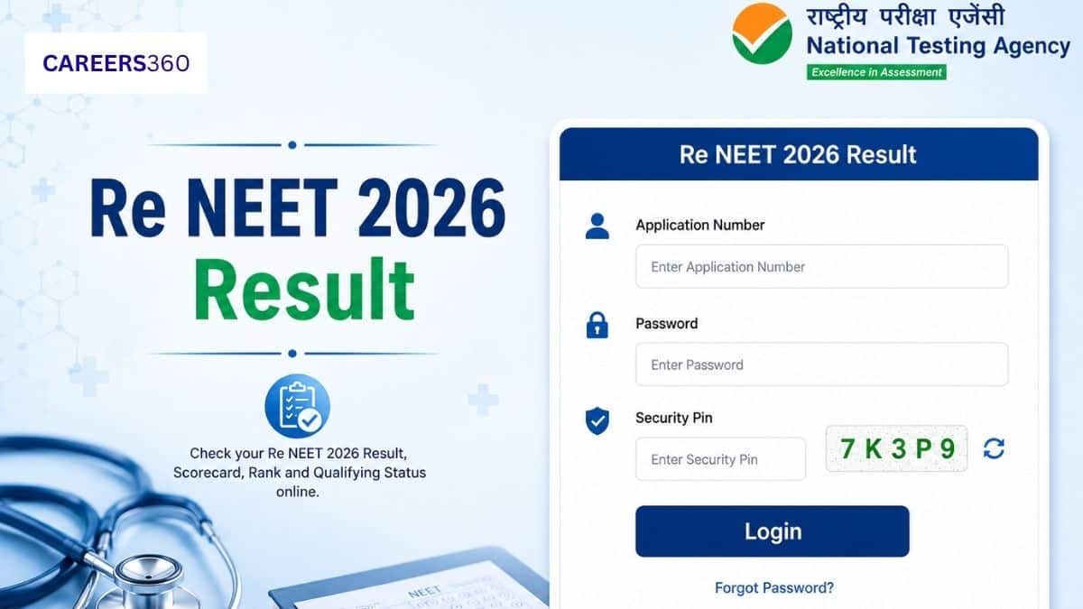 Re NEET 2026 Result (July 1st Week): Scorecard Link, Cutoff Marks, Rank